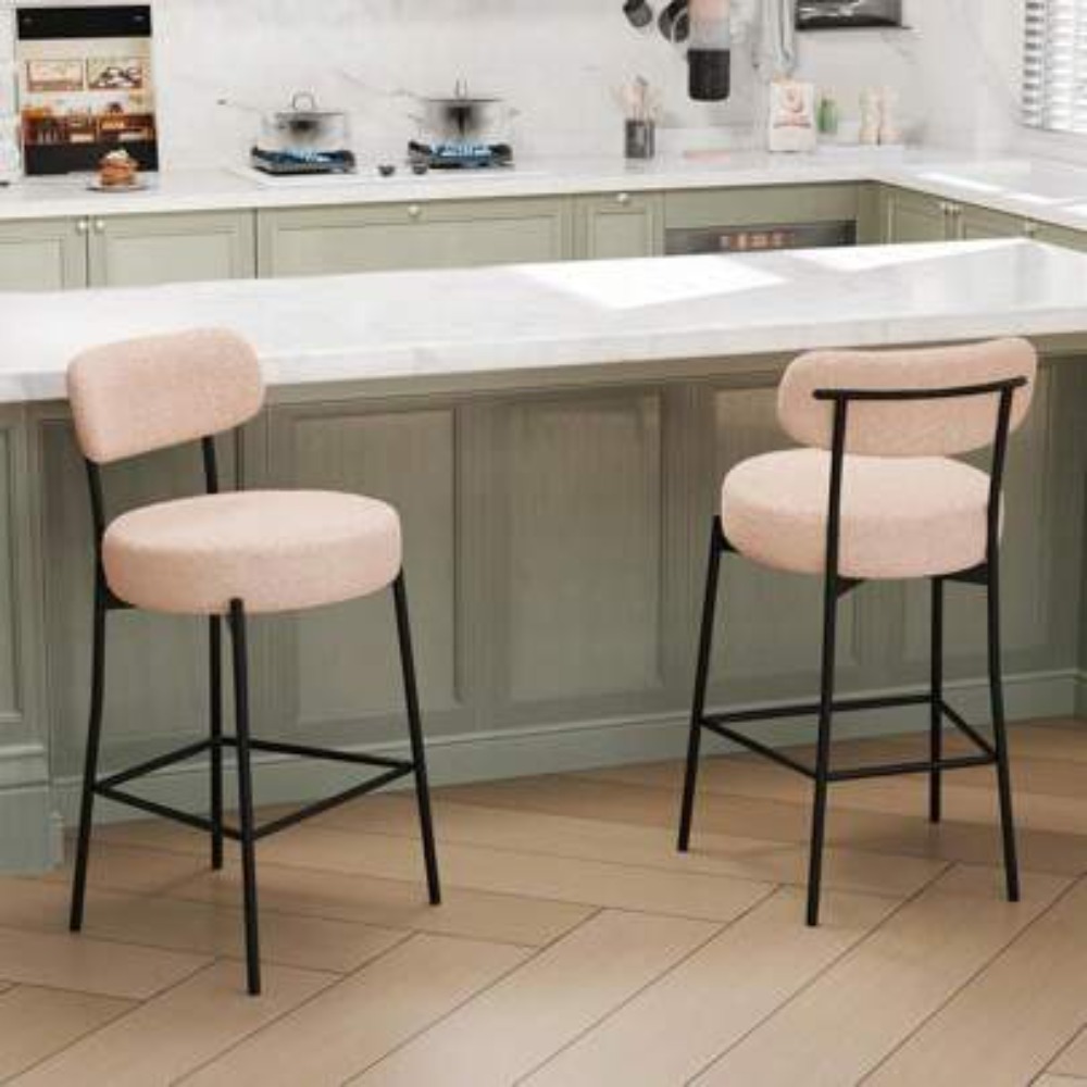 Home Bar Set - Conjunto de 2 Banquetas de Bar