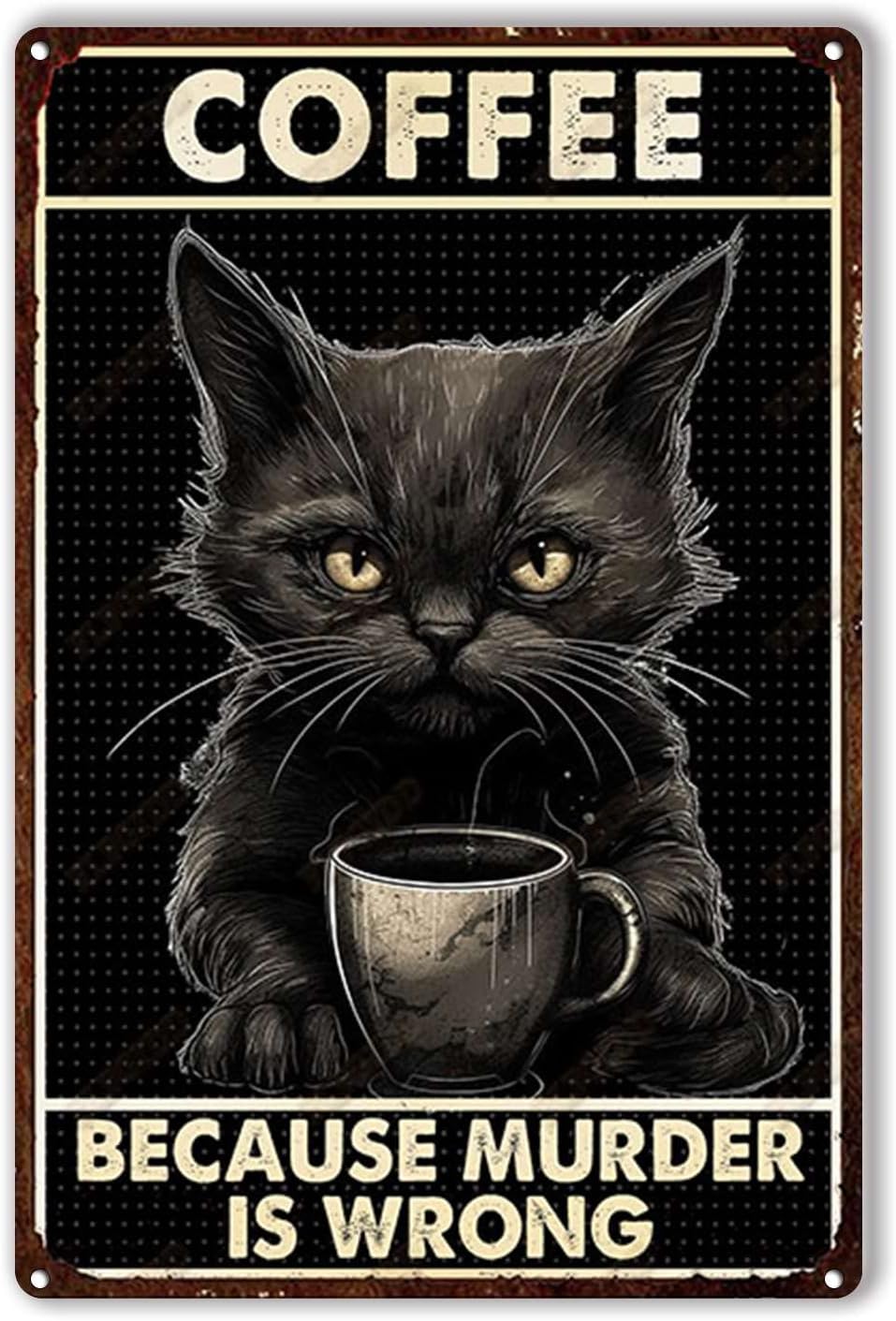Home Bar And Coffee - Placa de Metal Decorativa com Tema