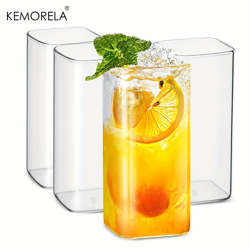 Highball Glass Set - Limpar copos altos, copos finos Highball,