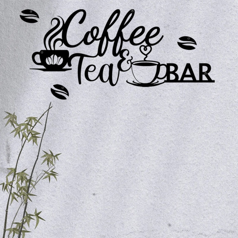 Home Bar And Coffee - Sinal de metal para bar de