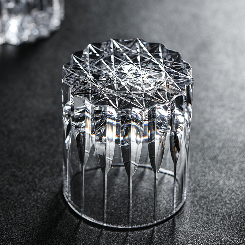 Highball Glass Set - Copo de Cristal Edo Kiriko de