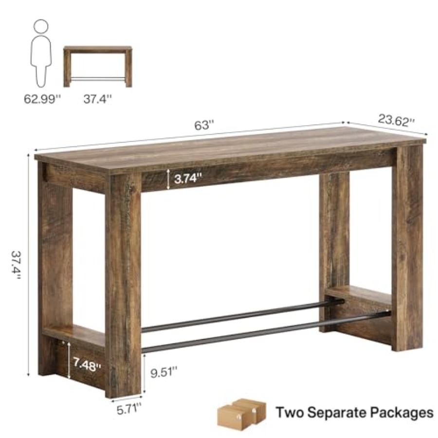 Conjunto de 2 Mesas de Bar de  - Home Bar And Counter avaliação e preço