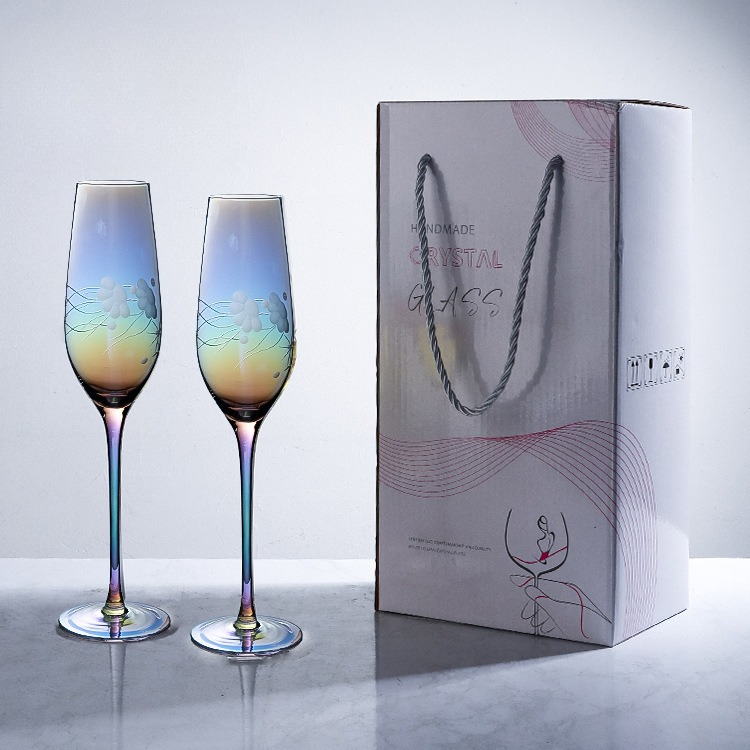 Estilo nórdico colorido gravad - Highball Glass Set avaliação e preço