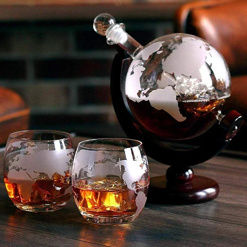 Conjunto de Decantador de Whis - Decanter Globe Set avaliação e preço