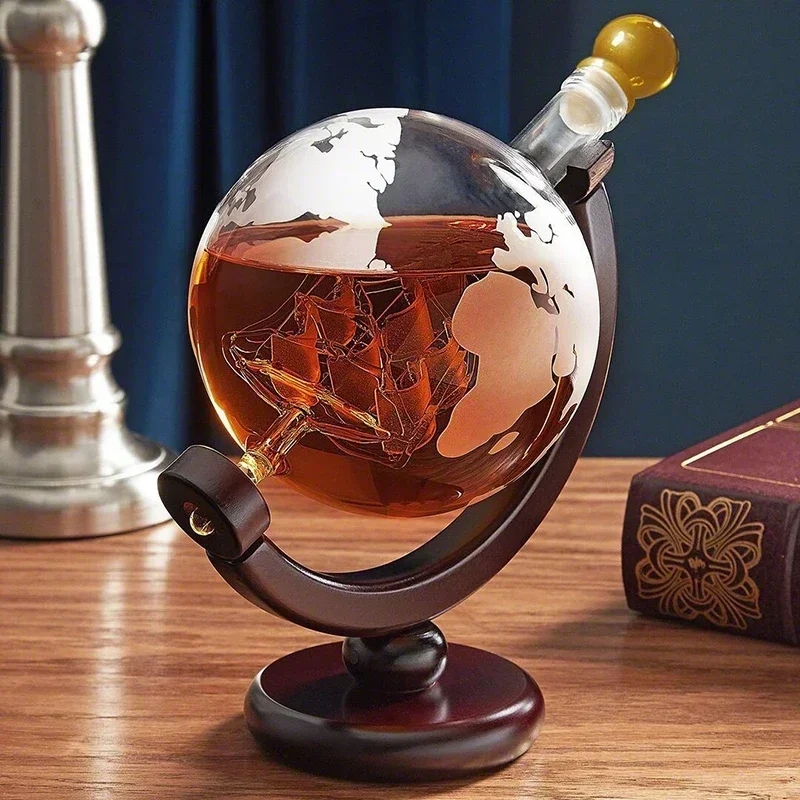 Decantador De Globo Criativo C - Decanter Globe Set avaliação e preço