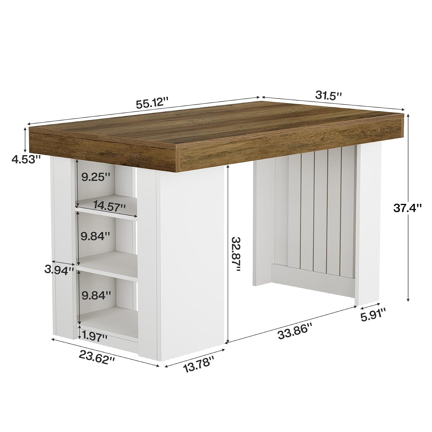 Ilha de Cozinha com Armazename - Home Bar And Counter avaliação e preço