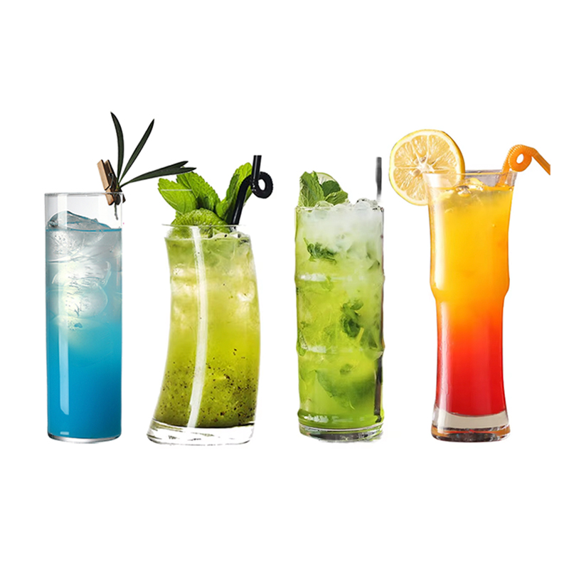 Copos de vidro criativos sem c - Highball Glass Set avaliação e preço
