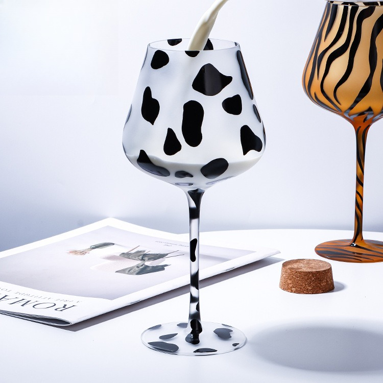 Criativo pintado tigre leopard - Highball Glass Set avaliação e preço